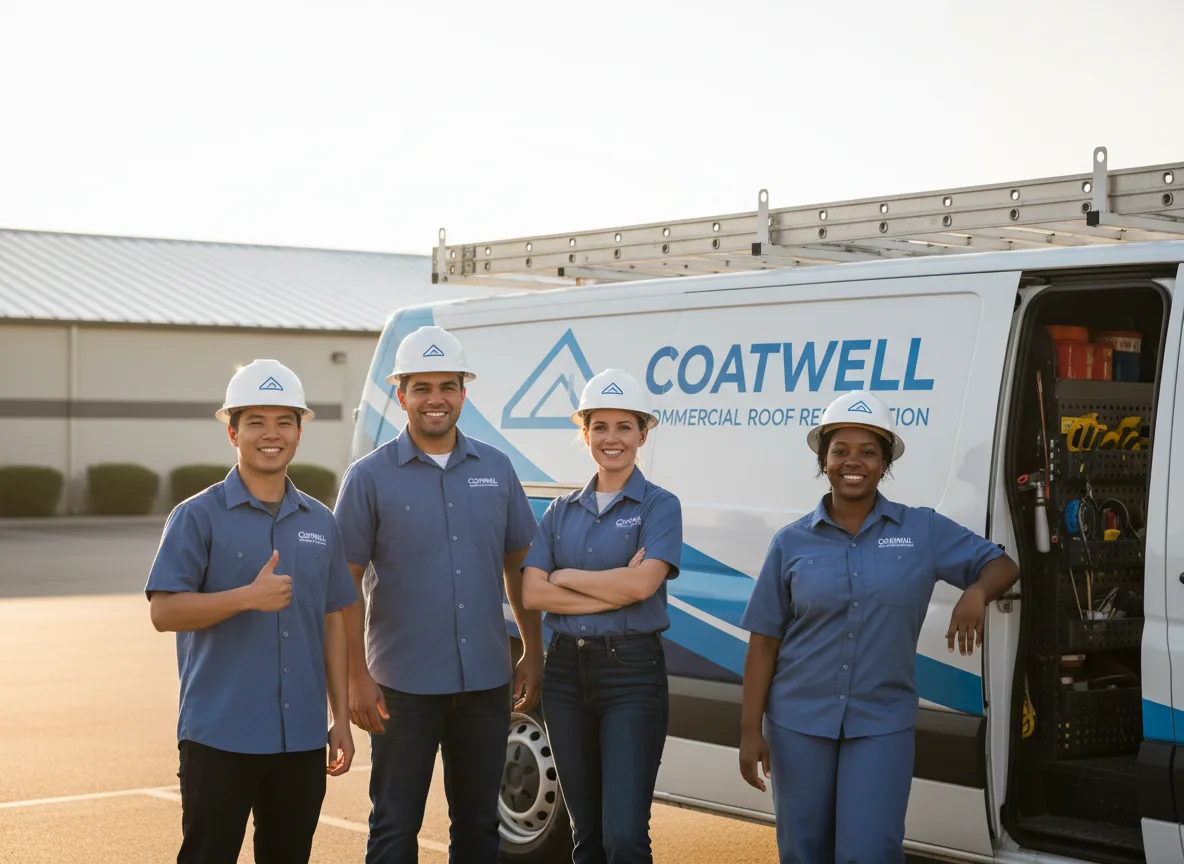 Commercial roof coating company in Stratton, CO